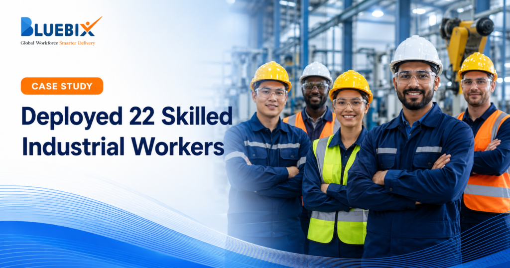 Deployed 22 Skilled Industrial Workers
