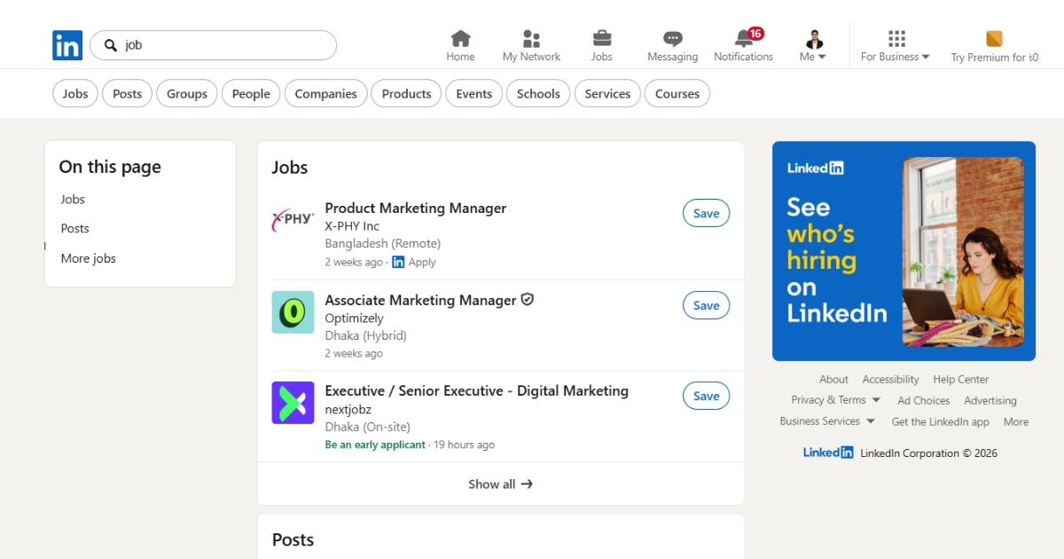 Tips for Job Searching