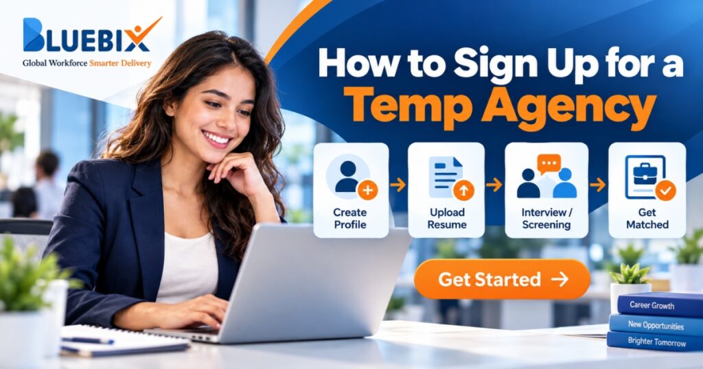 How to Sign Up for a Temp Agency