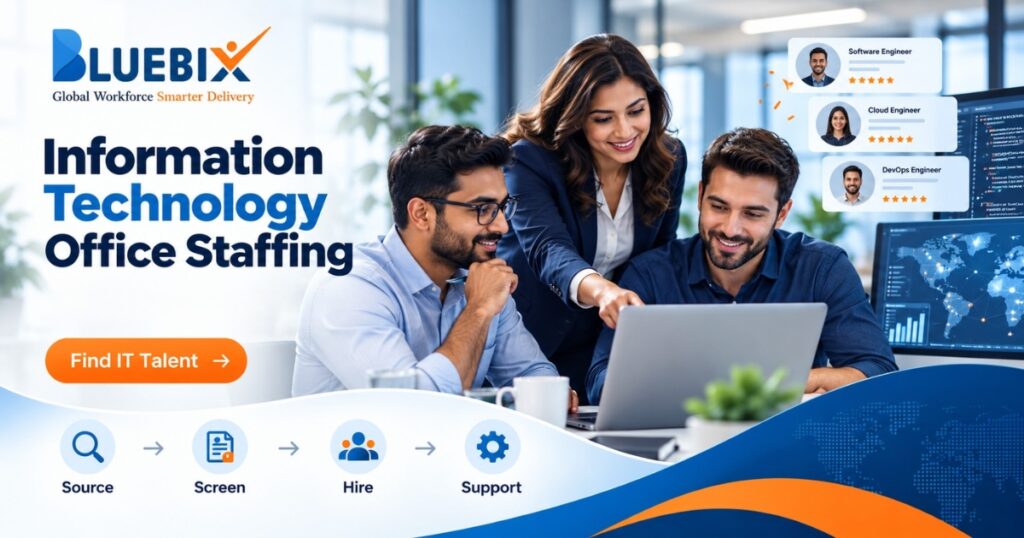 information technology office staffing